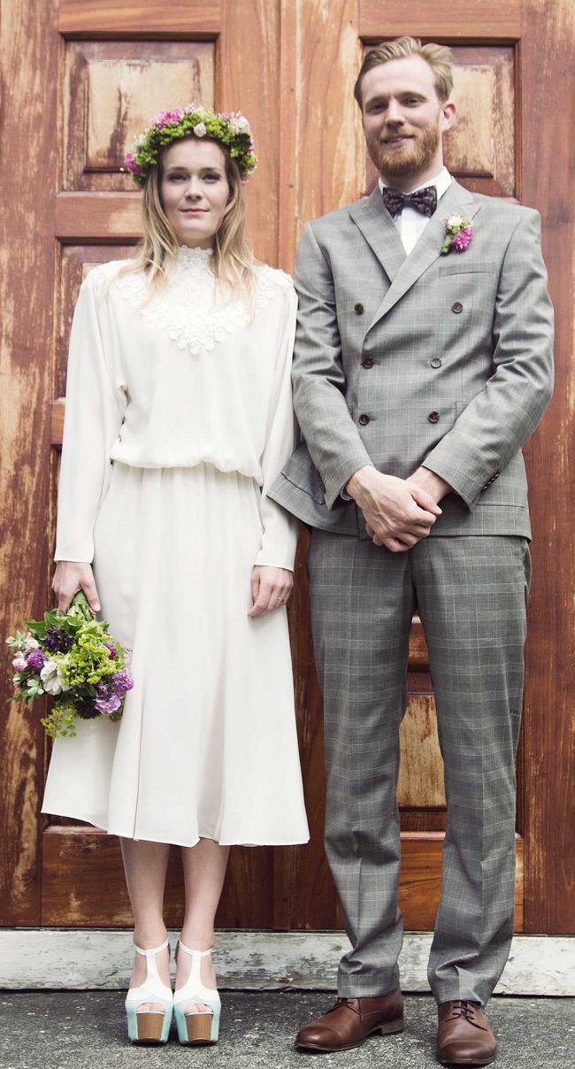 Just married in Iceland