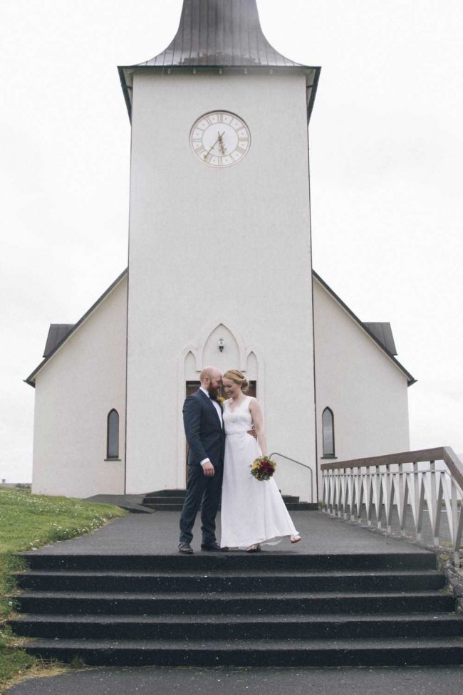Married in church in Iceland